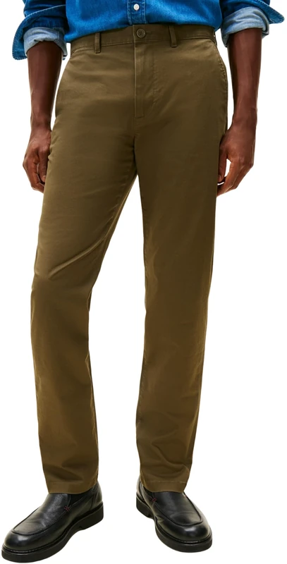 Tommy Hilfiger Men Denton Essential Twill MW0MW40262 Chino, Khaki, 32W / 28L