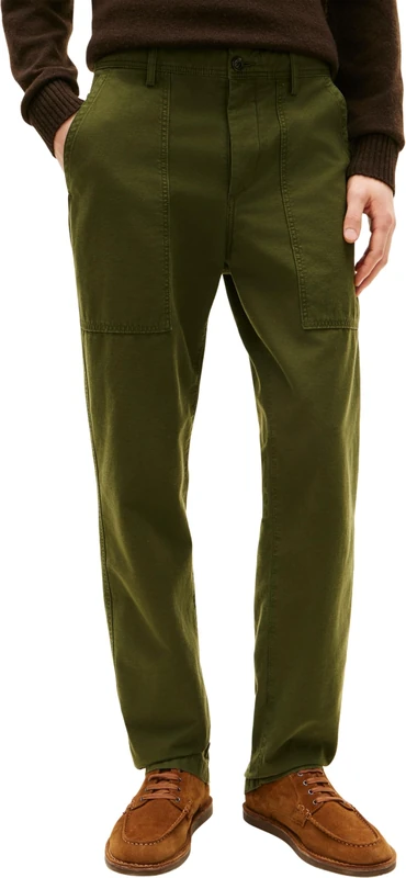 Tommy Hilfiger Men Mercer Rigid Utility GMD MW0MW41935 Chino, Green, 35W / 34L