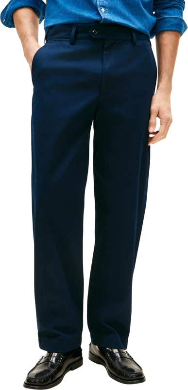 Tommy Hilfiger Men Murray Heritage MW0MW41914 Chino, Blue, 30W / 34L - Image 1