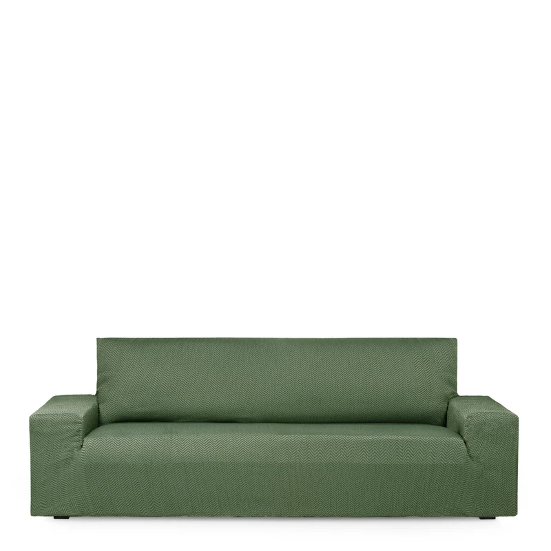 Eysa Luz Elastic Sofa Cover 4 Seater Green