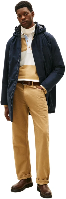 Tommy Hilfiger Men TECH HOODED PADDED PARKA MW0MW42822 Other Coats, BLUE, S