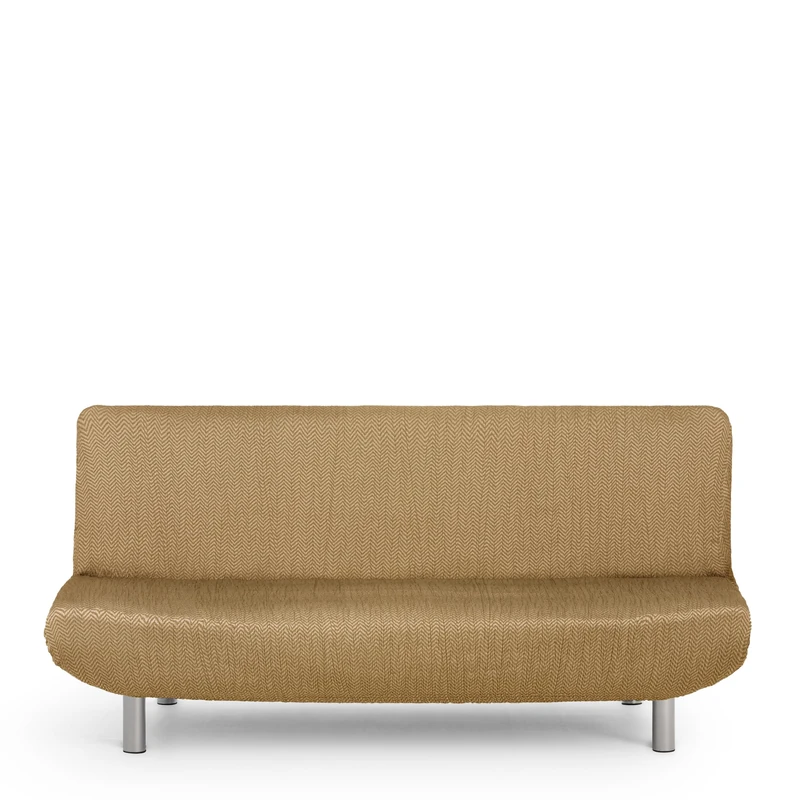 Eysa Luz Elastic Sofa Cover for Sofa Clic-Clac 3 Seater Mustard Colour