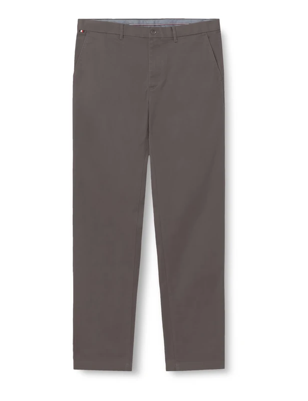 Tommy Hilfiger Men Denton 1985 PIMA Cotton MW0MW25964 Chino, Grey, 35W / 36L