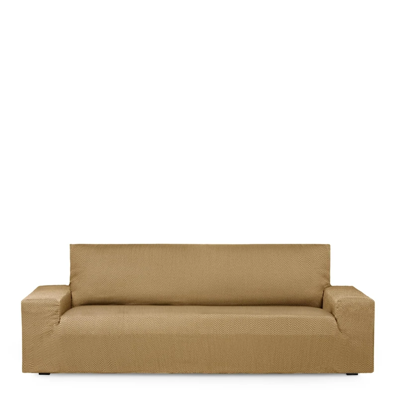 Eysa Luz Elastic Sofa Cover 4 Seater Mustard Colour