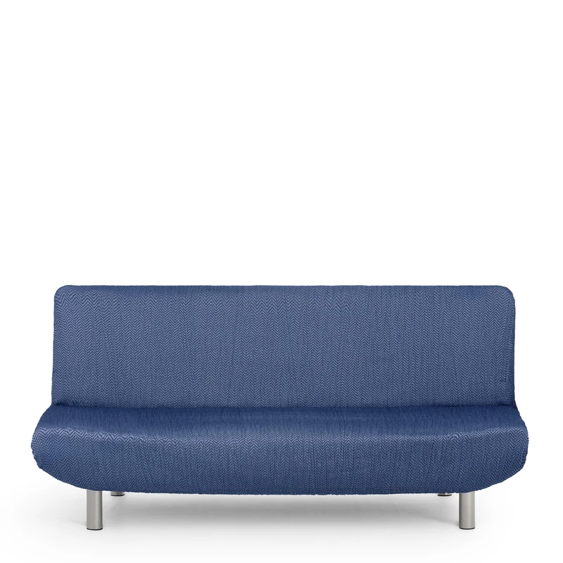 Eysa Luz Elastic Sofa Cover for 3 Seater Sofa Blue - Image 1