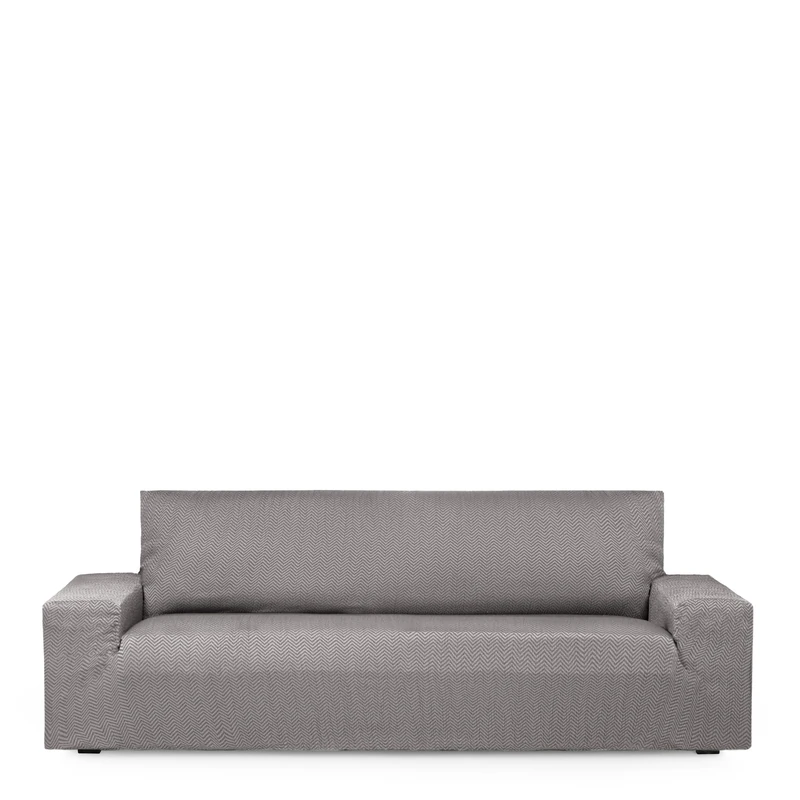 Eysa Luz Elastic Sofa Cover 4 Seater Grey