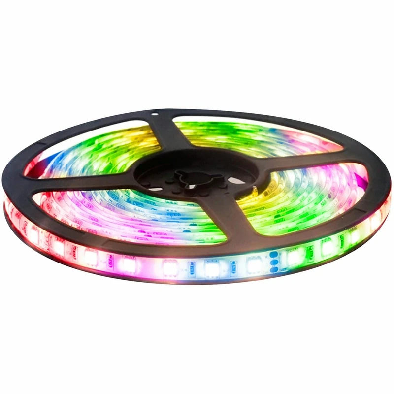 Brightium LED Strip Kit 12V, 3m, 14W, IP20, RGB - Decorative Lighting for Interior, Light Art and Space Ambience.