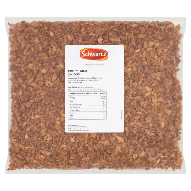 Schwartz Crispy Fried Onions, 1 Kg