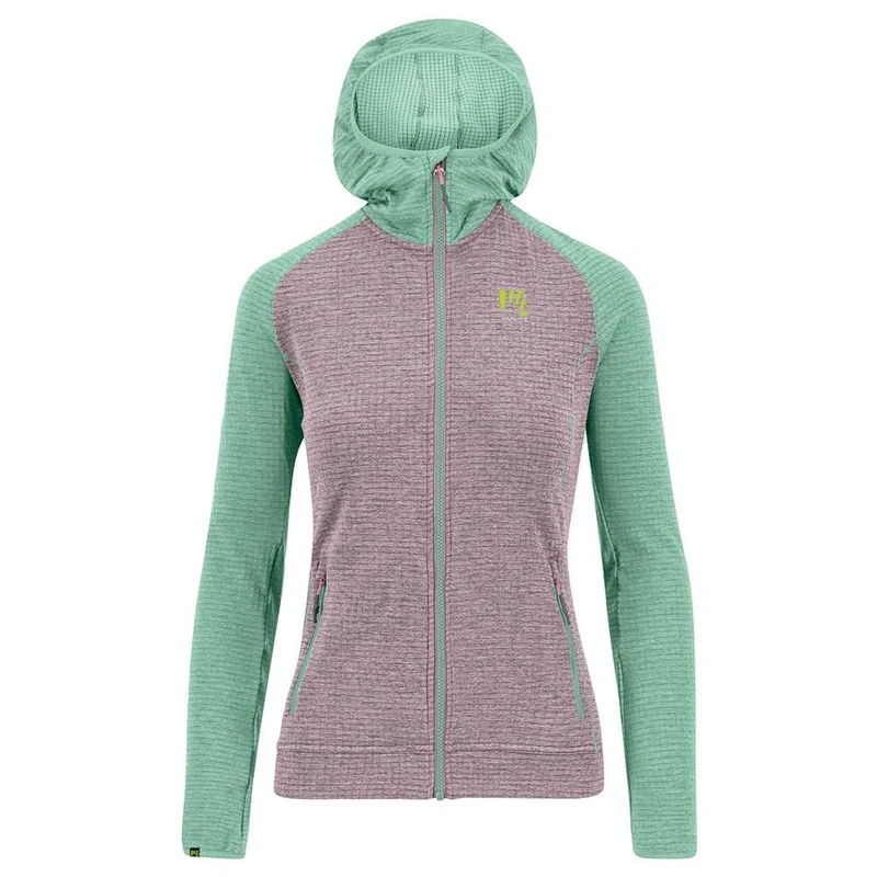 Karpos AMBRIZ W F-Z Hoodie Nirvana/Lichen Woman