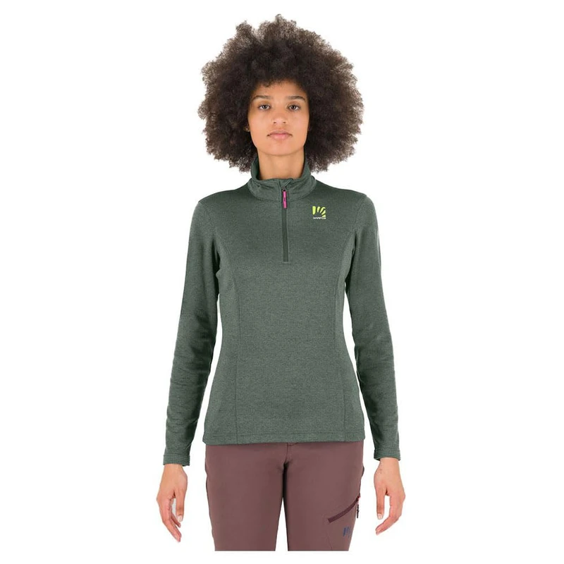 Karpos Lacy W Half Zip Duck Green Woman