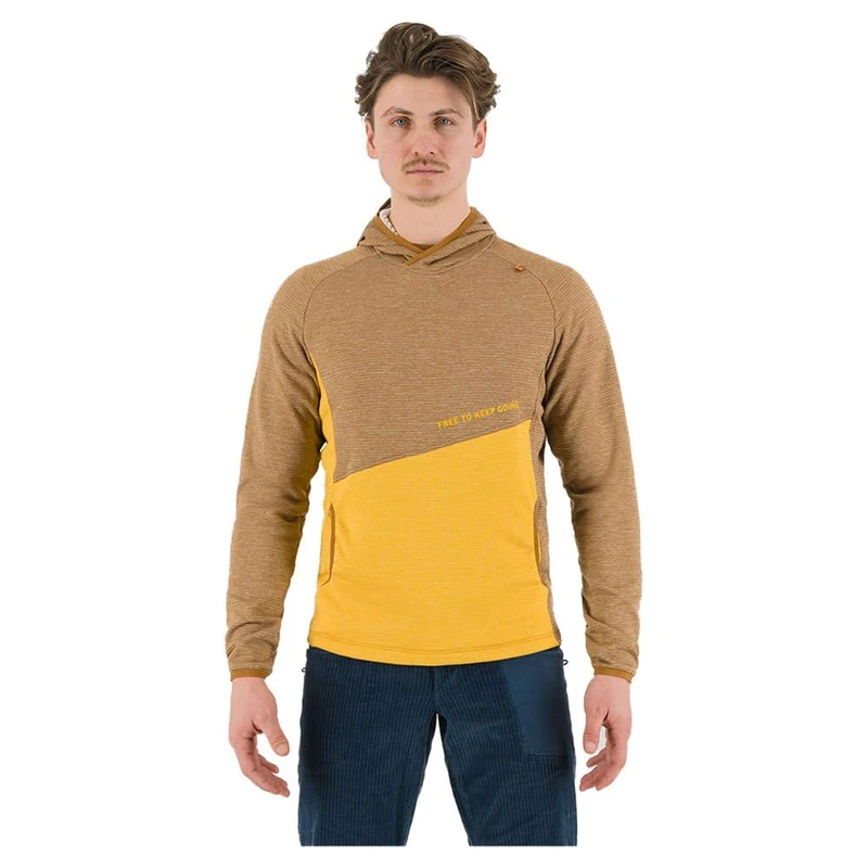 Karpos Suede Hoodie Nuthatch/Golden Man