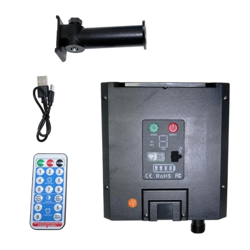 Brightium Solar LED Garland 3W 10 Bulbs E27 IP65 RGB for Outdoor Decoration and Holiday Atmospheres.