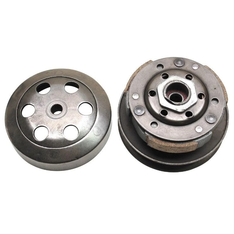 cyclingcolors Clutch compatible with Peugeot Kisbee V Clic, Kymco Agility, Sym Orbit, Baotian BT49QT, 139QMB, GY6, diameter 107mm, motorcycle, scooter and moped.