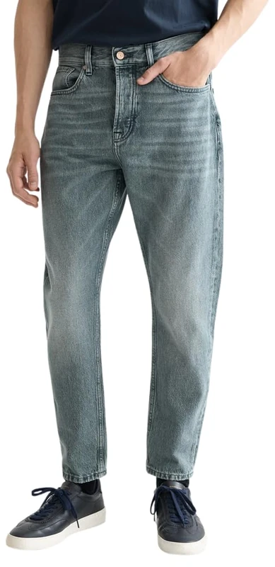 Scotch & Soda Men's Dean Loose-Fit Jeans, Lazy River 410, 33 W/30 L