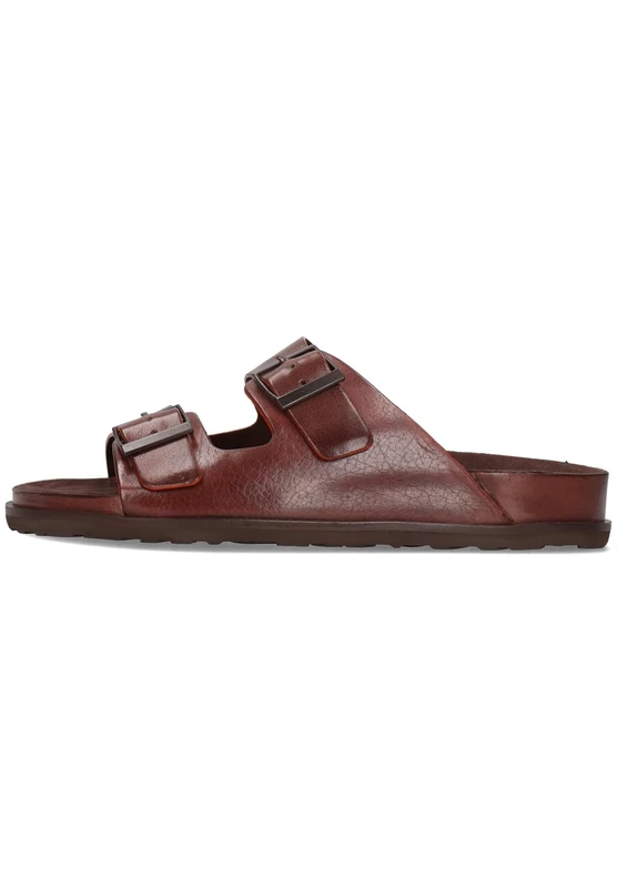 Melvin & Hamilton Men's Maxel 1 Torino Mogano Edges Sandal, Brown, 8 UK