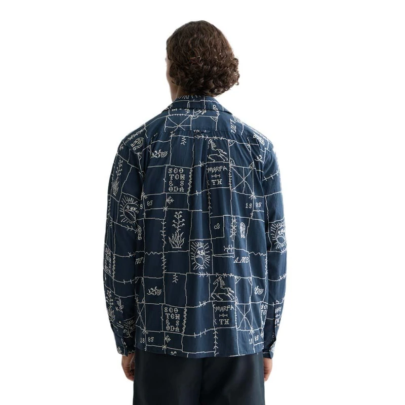 Scotch & Soda All Over Embroidered Shirt