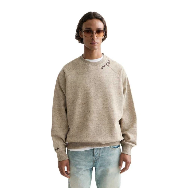 Scotch & Soda Relaxed-fit Embroidered Sweatshirt - Image 1