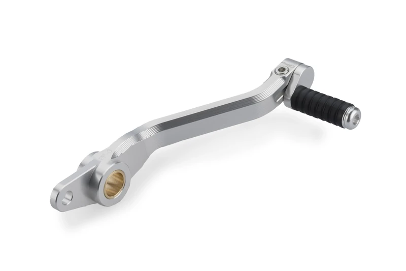 Puig 22124P Brake Lever for motorcycle with sporty and ergonomic design, Silver