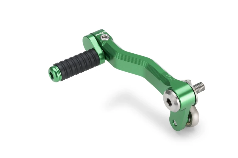 Puig 22125V Gear Lever for motorcycle with sporty and ergonomic design, Green