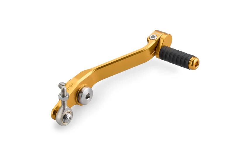 Puig 22230O Gear Lever for motorcycle with sporty and ergonomic design, Gold