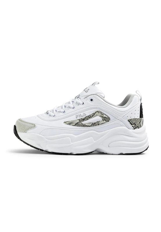 FILA Women's Skye ZP A wmn Trainers, White-Black, 38 EU, White Black, 4.5 UK