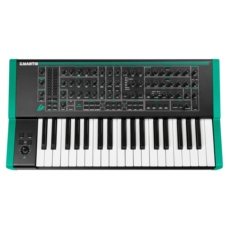 PWM - MANTIS - Hybrid synthesizer - 37 full-size speed-sensitive keys - Stereo headphone output