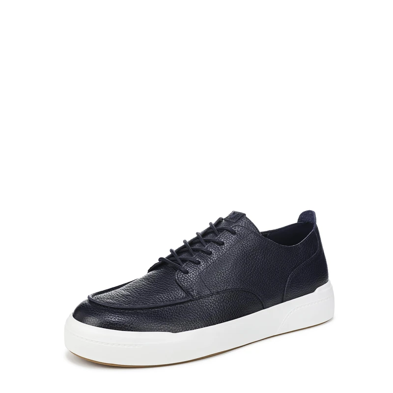 Vionic Mens Carter Lace-Up Trainers, Wide Fit, Navy Blue, UK 10