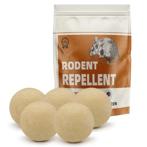 Rodent Repellent, Rat Repellent Indoor, Great Alternative to Ultrasonic, 5P