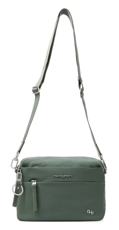 Hedgren Unisex's Totoi Medium Crossover + RFID, Duck Green, Talla única