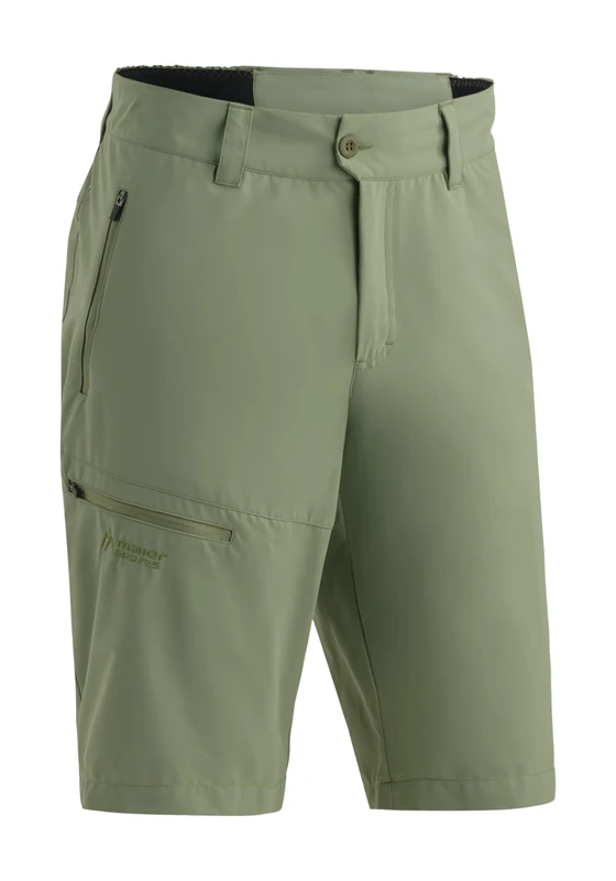 Maier Sports Nil Short Loop, Men's Hiking Trousers, Water-Repellent Outdoor Trousers for Trekking and Hiking, PFC-Free, mSTRETCH Pro 2 and Dryprotec