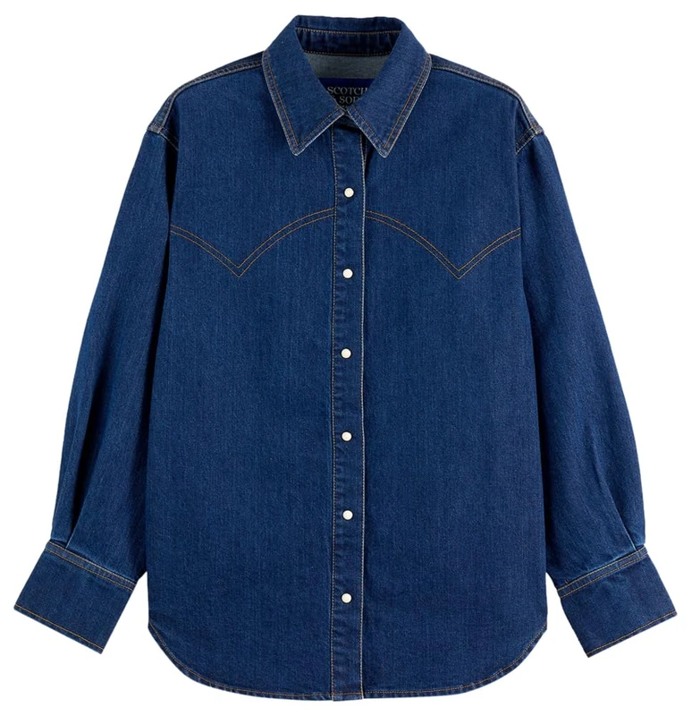 Scotch & Soda Western Denim Shirt
