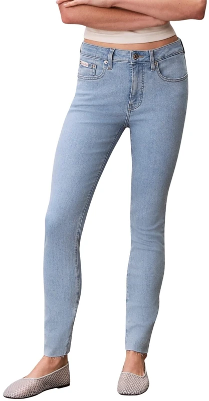 Calvin Klein Women's Jeans Mid Rise Robins Skinny Fit, Blue (Robins Egg), 25W/34L