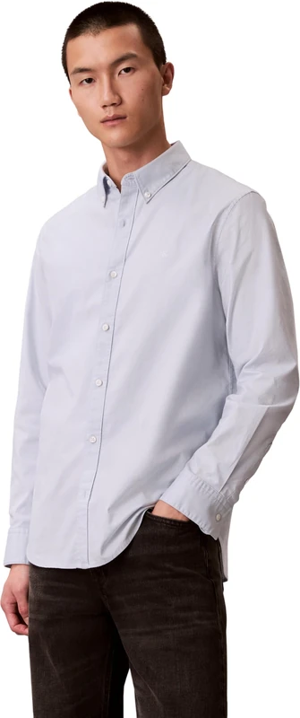 Calvin Klein Men's LS Solid Oxford Classic Shirt LV140EM125 Other Shirts, Blue (Plein Air), XXL_Plus