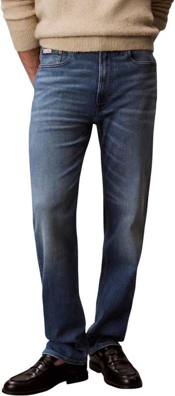 Calvin Klein Men's Jeans Standard Embers Straight Fit, Blue (Embers), 42W/30L
