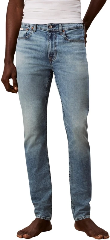 Calvin Klein Men's Slim Taper Dispatcher Jean LV04RE700G Jeans, Blue (Dispatcher), 32W / 34L