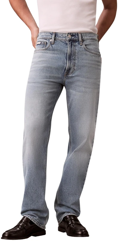 Calvin Klein Men's STNDRD STRGHT Shiloh Jean LV04RE703G Jeans, Blue (Shiloh), 34W / 30L