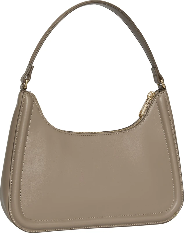 Calvin Klein Women's BOLD CK SMALL SHOULDER BAG LV04F3230G Crossover, Brown (Desert Taupe), One Size