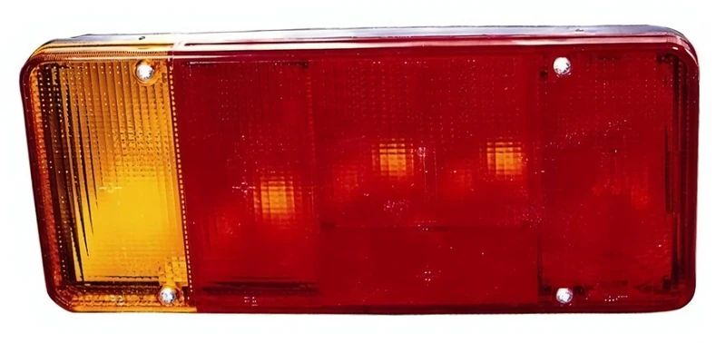 PROPOSTEONLINE Taillight made for Peugeot BOXER Box from 2006 to 2014 Rear Driver Side 6350C8 - Image 1