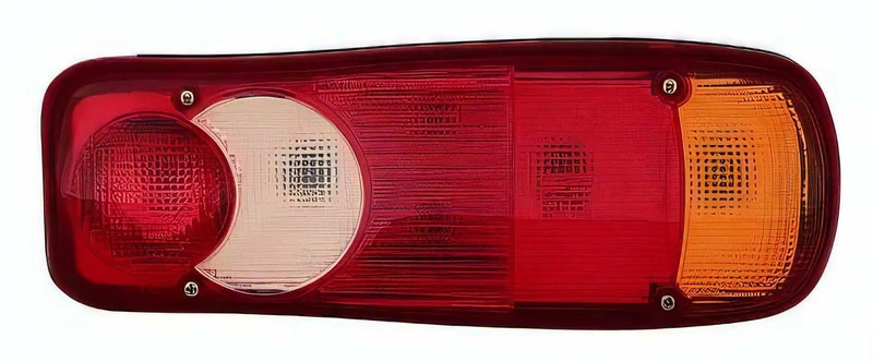 PROPOSTEONLINE 1610114080 Optical Assembly for Peugeot BOXER Box from 2012 Rear Right with 4 Screws