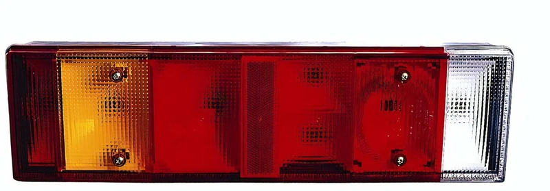 PROPOSTEONLINE Lamp made for Iveco Eurocart from 1991 to 2003 Rear Right with 7 Functions + Reflector