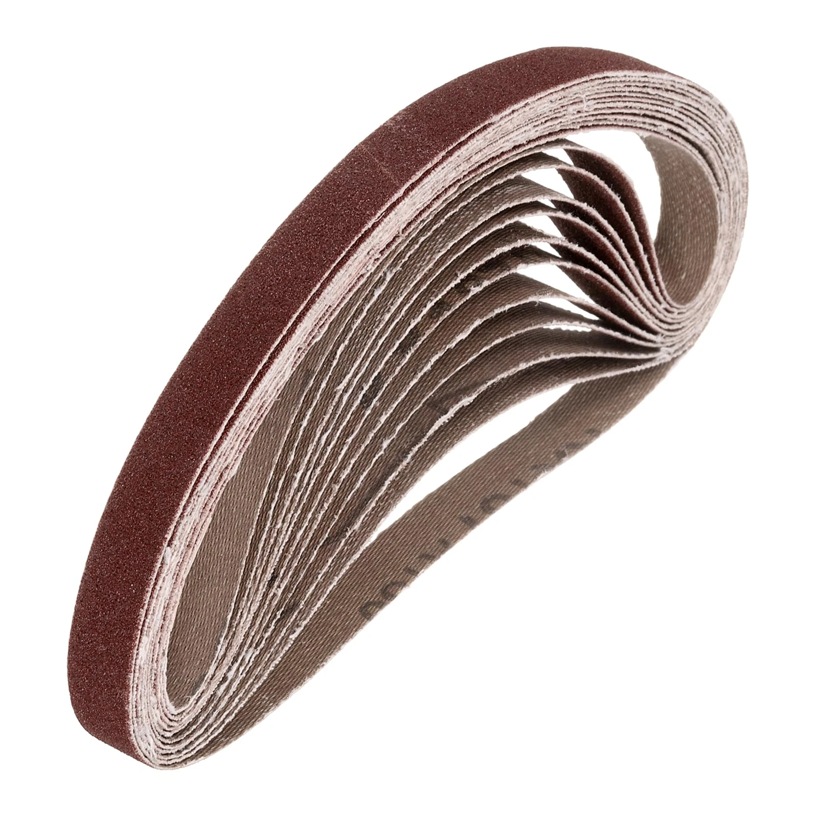 sourcing map 13mm x 305mm Sanding Belts, 20 Pcs 150 Grits Aluminum Oxide Abrasive Belt Sander File Belt for Woodworking, Metal Polishing, Knife Sharpener
