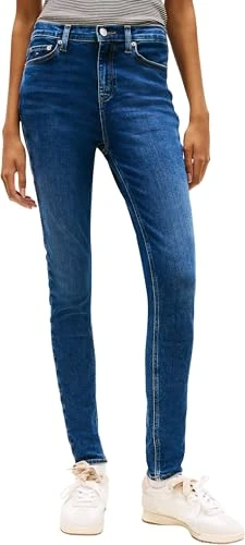 Tommy Jeans Women's Nora Mr Skny Ei1256 Dw0Dw22455 Skinny, Denim (Denim Dark), 30W x 30L