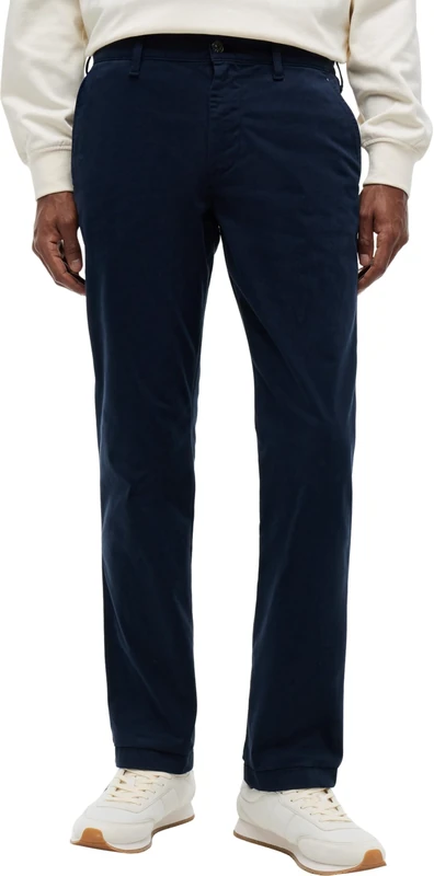 Tommy Jeans Men's TJM Scanton Cotton Twill Chino Dm0Dm22404, Blue (Dark Night Navy), 34 W/30 L