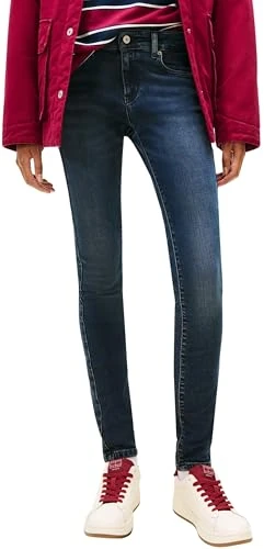 Tommy Jeans Women's Sophie Lw Skn Ei1260 Dw0Dw22451 Skinny, Denim (Denim Blue Black), 34W x 28L