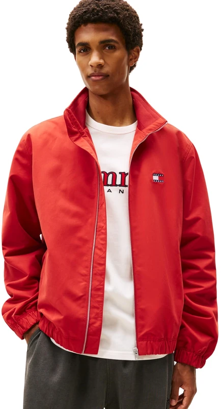 Tommy Jeans Men's TJM Essential Jacket Ext Dm0Dm22720, RED (Terracotta Red), XS