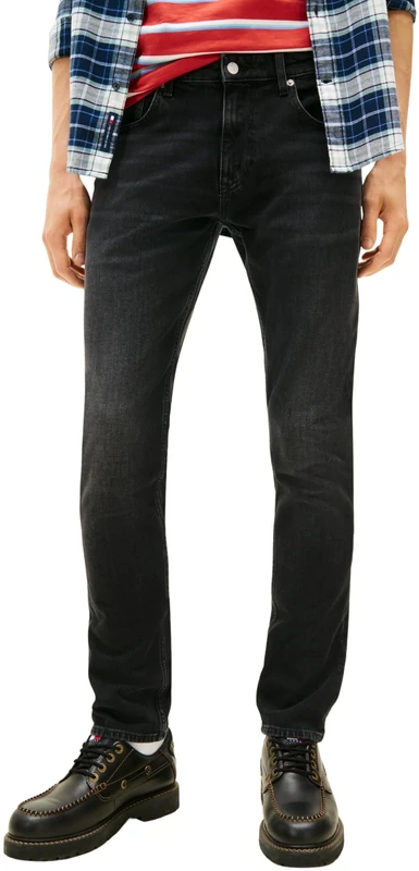Tommy Jeans Men's Scanton Slim Bi5181 Dm0Dm22590, Denim (Denim Black), 34 W/34 L