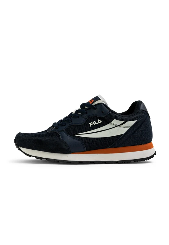 FILA Men's Hypert Trainers, Fila Navy Scarlet Ibis, 7 UK