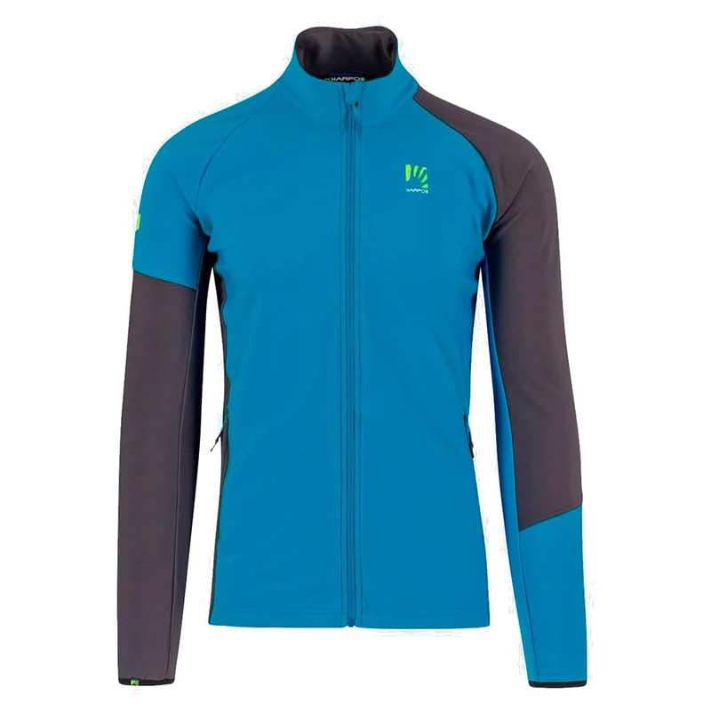 Karpos Santino F.-Z Fleece Blue Jewel Dark Grey Man