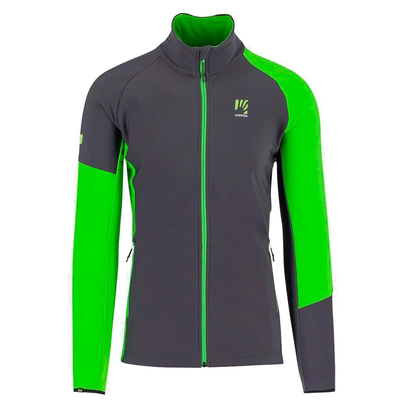 Karpos Santino F.-Z Fleece Asphalt Green Flash Man
