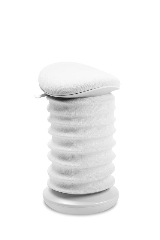 Topstar Sitness 4D EGR Certified Dynamic Stool Papyrus White Ergonomic Office Stool Height-Adjustable Strengthens the Back Relieves the Intervertebral Discs